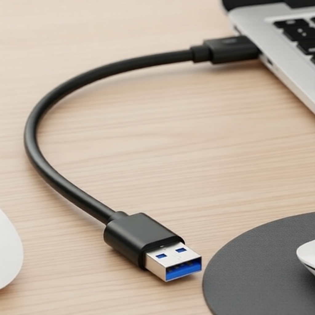Cáp USB 3.0 A Male ngắn dùng cho quạt laptop, đế tản nhiệt, camera, USB hub, đầu đọc SSD & HDD