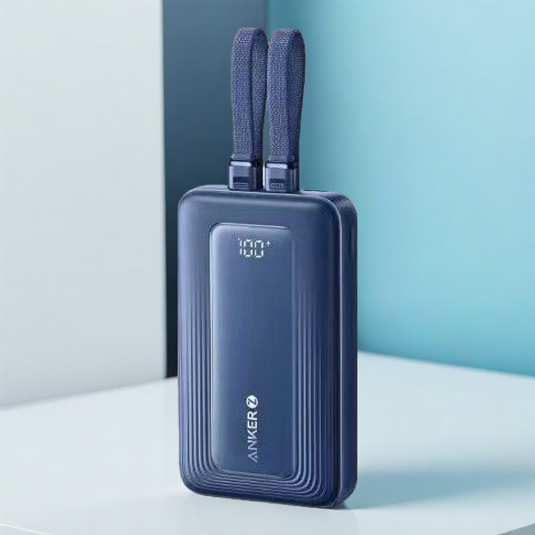 Sạc Anker Zolo 10.000 / 20.000mAh Tích Hợp 2 Dây Type - C / C to L 30W 45W A110M A110L  A1681 - Bảo Hành 18 Tháng