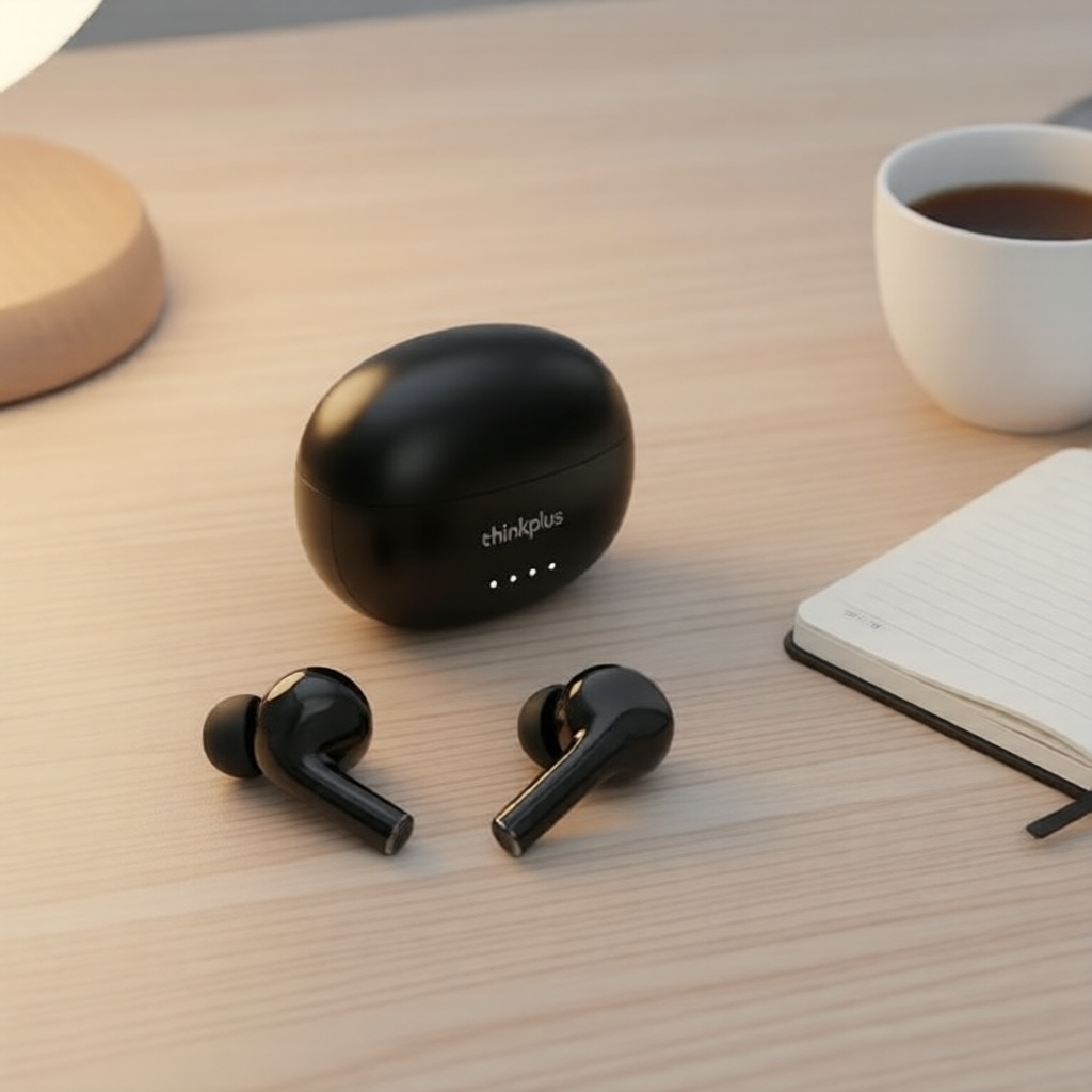 Tai nghe Lenovo LP5 Pro Bluetooth 5.4 - Âm thanh HiFi Stereo, Pin 18 giờ, Mic HD cho Game, Nhạc & Gọ
