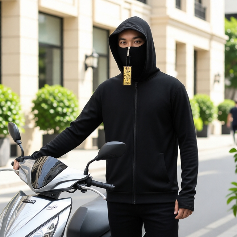 Áo Chống Nắng Nam Thông Hơi Túi Khoá
