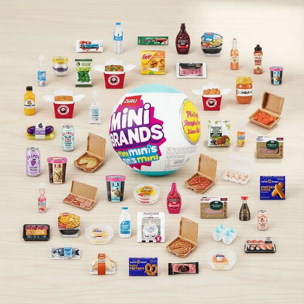Zuru Mini Brands Series 1 – Gói mù bất ngờ đồ chơi thu nhỏ, quà sinh nhật cho bé gái
