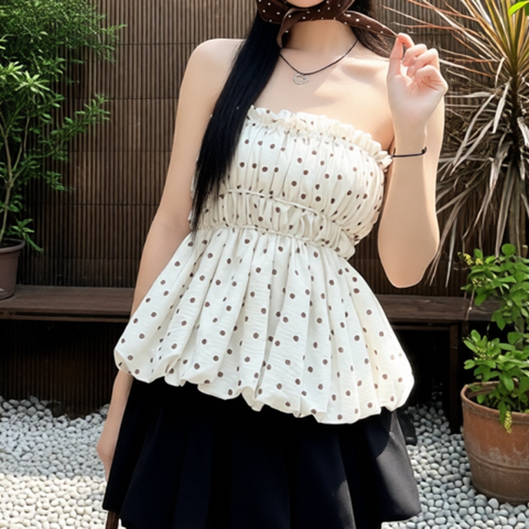 Áo Quây Dáng Bí MINHU CLOTHES Áo Bí Cúp Ngực Chất Gió Sần Dáng Bồng Sang Chảnh  [A01]