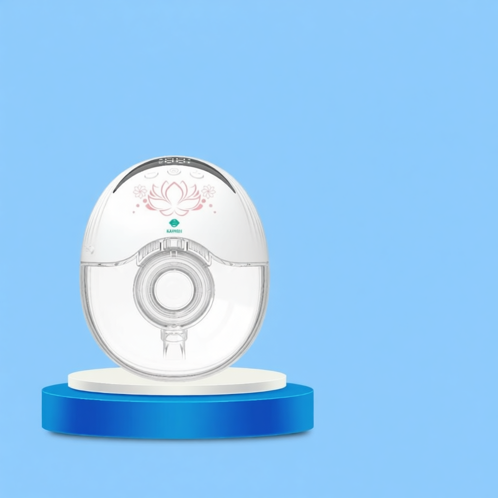 Máy hút sữa rảnh tay Kamidi Smart in hoa sen