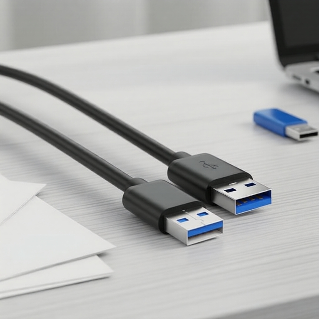 Cáp ngắn USB 3.0 A cho quạt/đế tản nhiệt laptop, camera, hub USB, đầu đọc HDD, adapter SSD