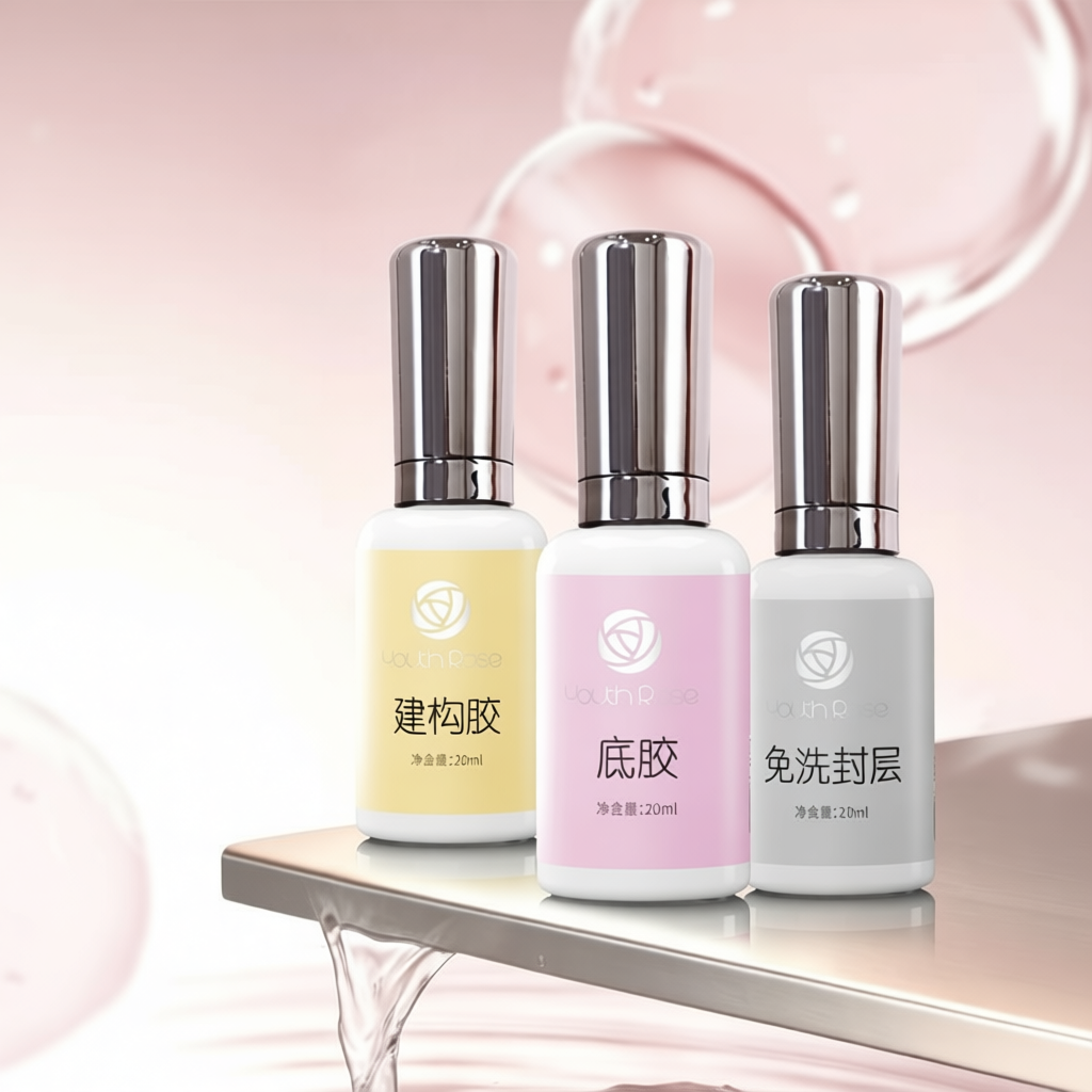 Youth Rose Base Top Cứng Móng Hoa Hồng Youth Rose chính hãng mẫu mới 20ml