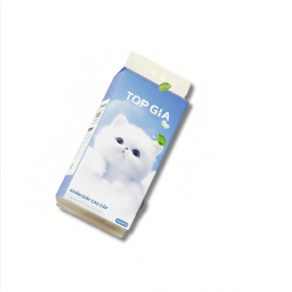 Khăn giấy rút treo tường Top Gia an toàn cho da 