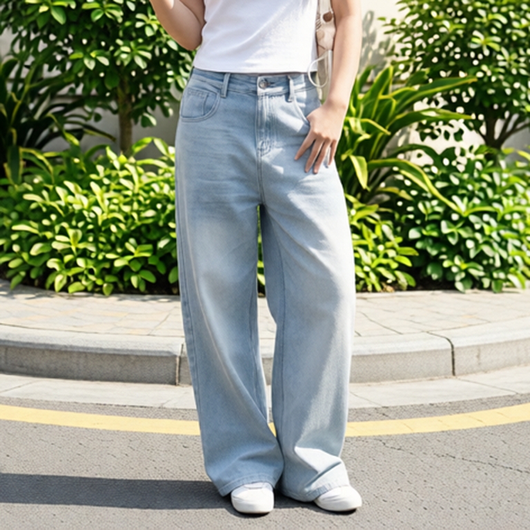 Quần Jean Ống Rộng LODES CLUB Form Unisex Cho Cả Nam Và Nữ Chất Liệu Denim Cao Cấp,Phong Cách Retrol