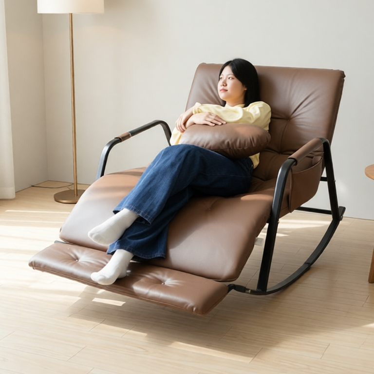 [MINH PHÁT] Ghế bập bênh Minh Phát có kệ để chân điều chỉnh 5 tư thế bảo hành 24 tháng