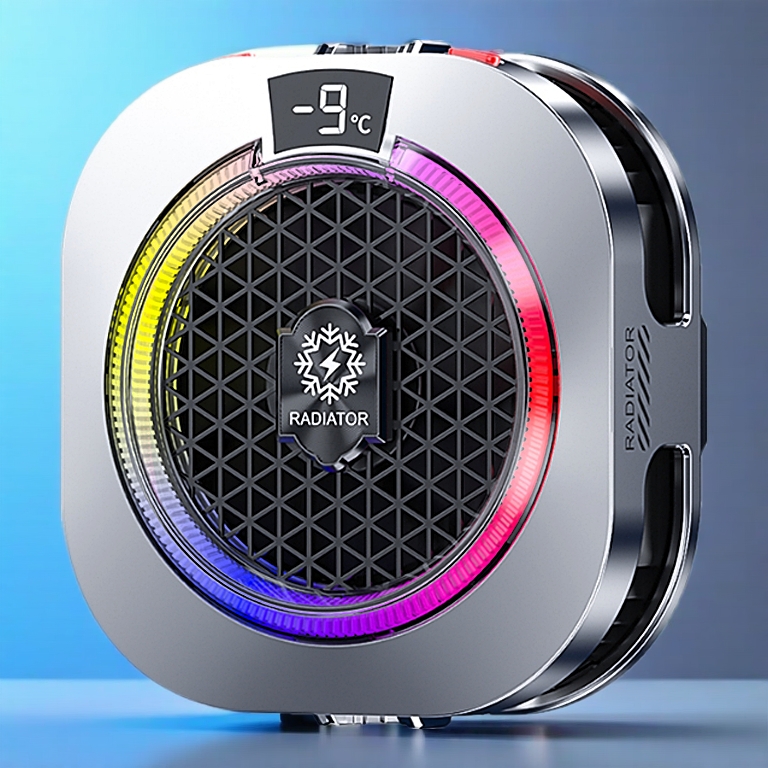 Sò Lạnh Tản Nhiệt Kiri TH16 Pro AI 24W – Quạt Làm Mát Điện Thoại RGB, 4 Chế Độ, AI Tự Động, Bảo Hành 3 Tháng 1 Đổi 1