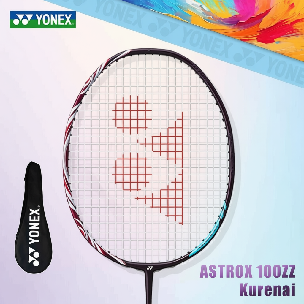 Vợt cầu lông ASTROX 100ZZ Kurenai 11kg-13kg sợi cacbon phù hợp với người-mới