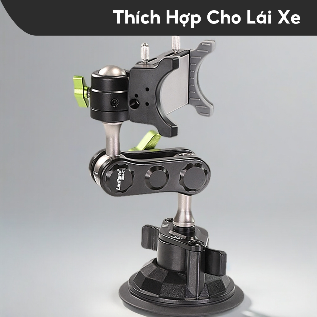 Giá Đỡ, Kẹp Điện Thoại Titan Lanparte Trên Ô Tô Hít Kính Giá Kẹp Điện Thoại Đa Năng Gắn Taplo Kính