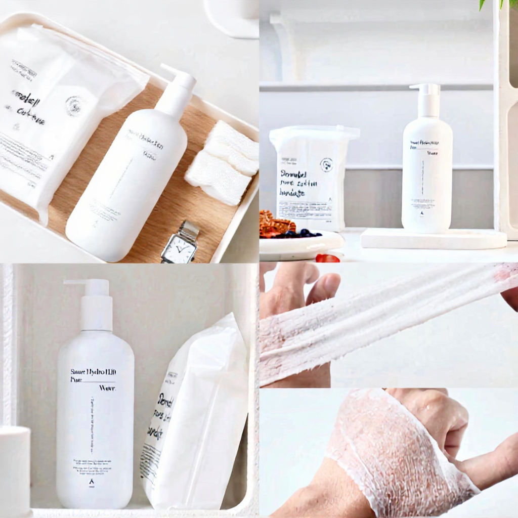 (Dermabell) Bông đắp toner kéo giãn Hàn Quốc bông lotion đắp mask