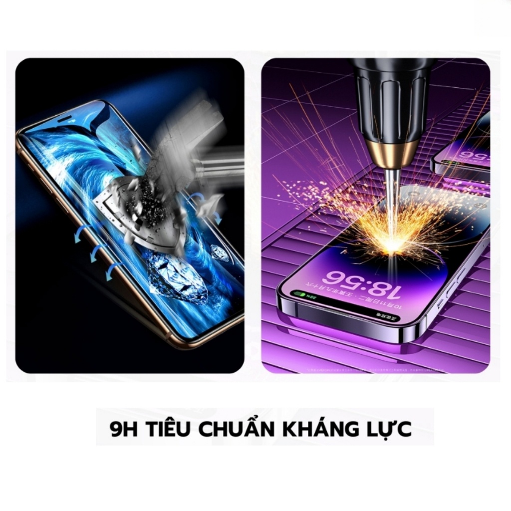 Kính Cường Lực iPhone 3D Chống Xước 9H