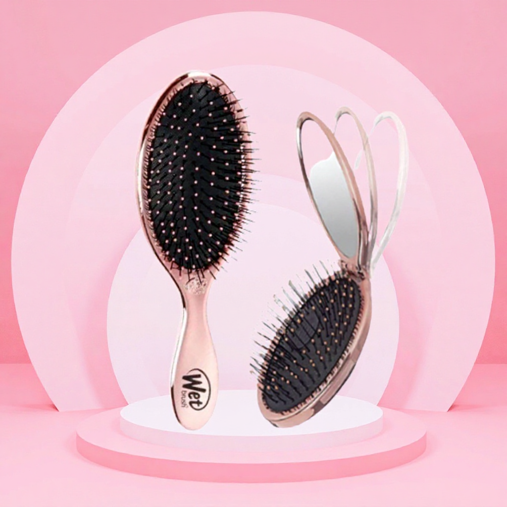 ( Chính hãng) Lược gỡ rối WET BRUSH truyền thống vào nếp nhanh, chải được tóc ướt