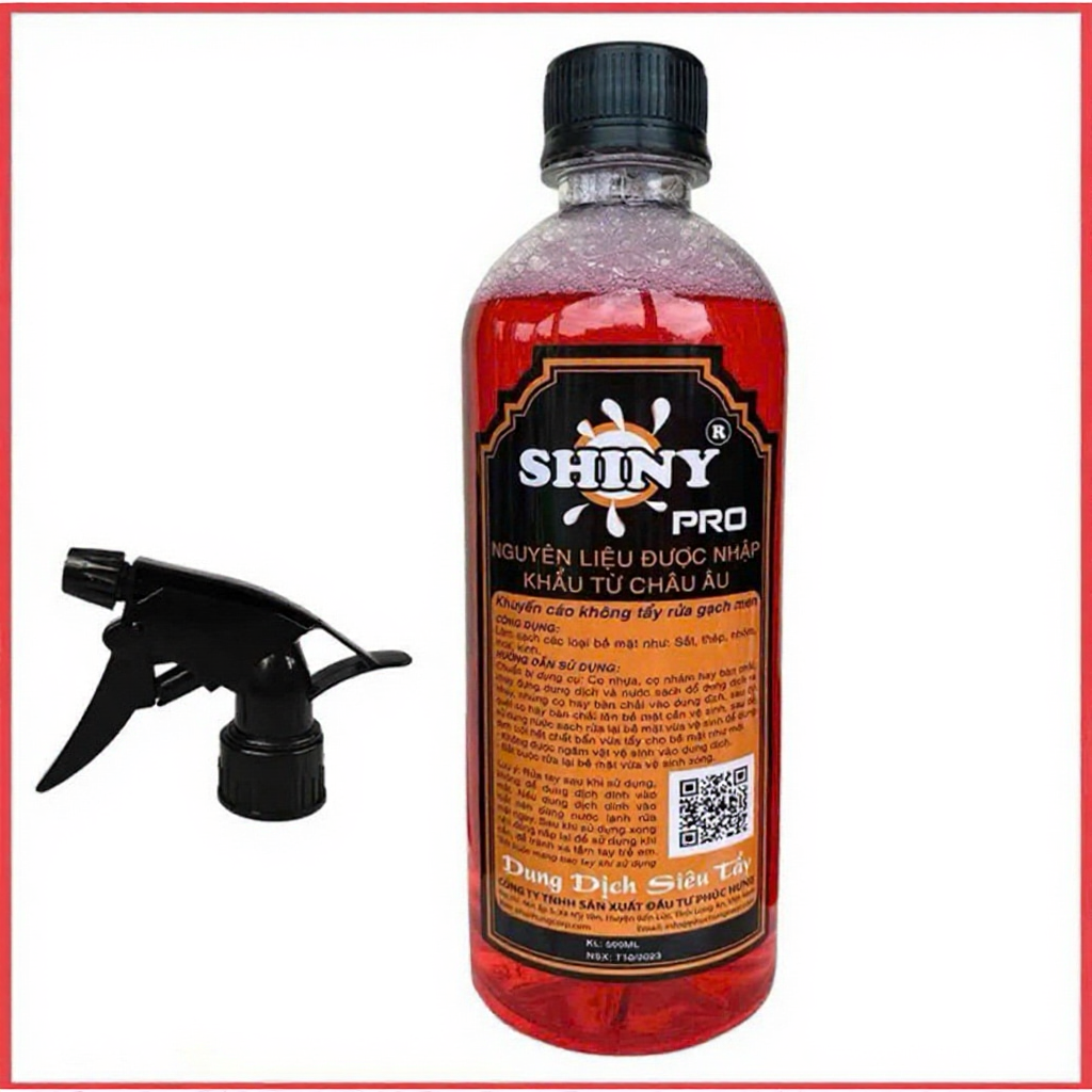 Rửa lóc SHINY PRO đậm đặc 500ml.
