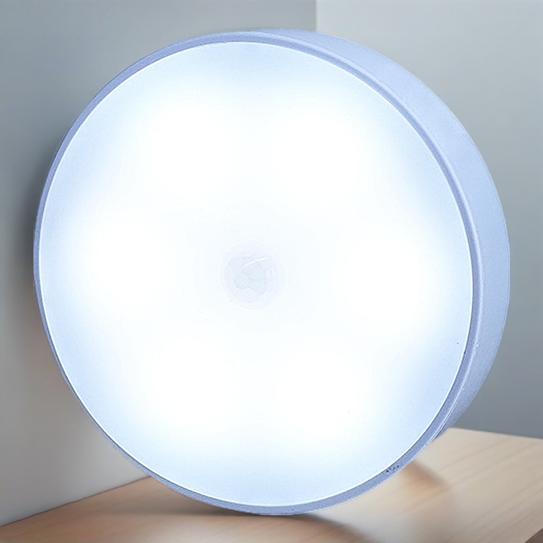 Đèn Cảm Ứng Chuyển Động Dán Tường, Led  Cảm Biến Dán Hành Lang, Tủ Quần Áo, Phòng Ngủ ... Có Pin Sạc