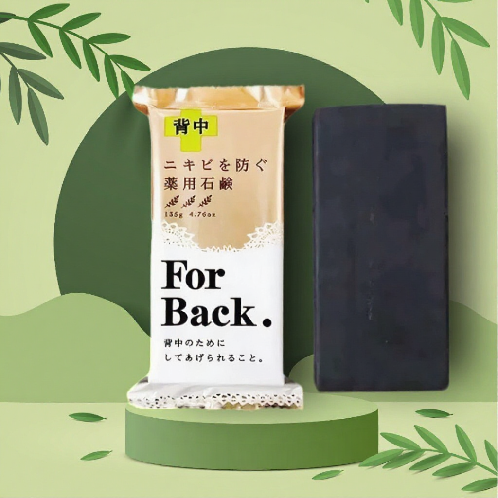 Xà Phòng Pelican For Back Medicated Hỗ Trợ Cải Thiện Mụn Lưng 135g 50g