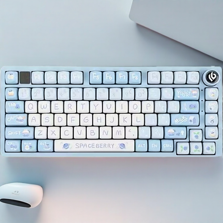 Bàn phím cơ Leobog HI75  /  Nhôm CNC /  1 mode Full foam /  Mạch xuôi / Led RGB