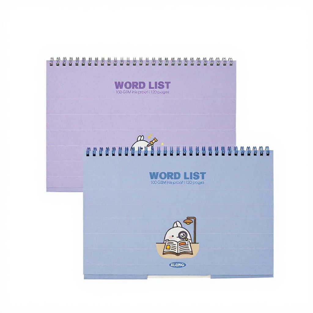 Sổ học từ vựng Word List KLONG B5 120 trang 100/76; MS: 917