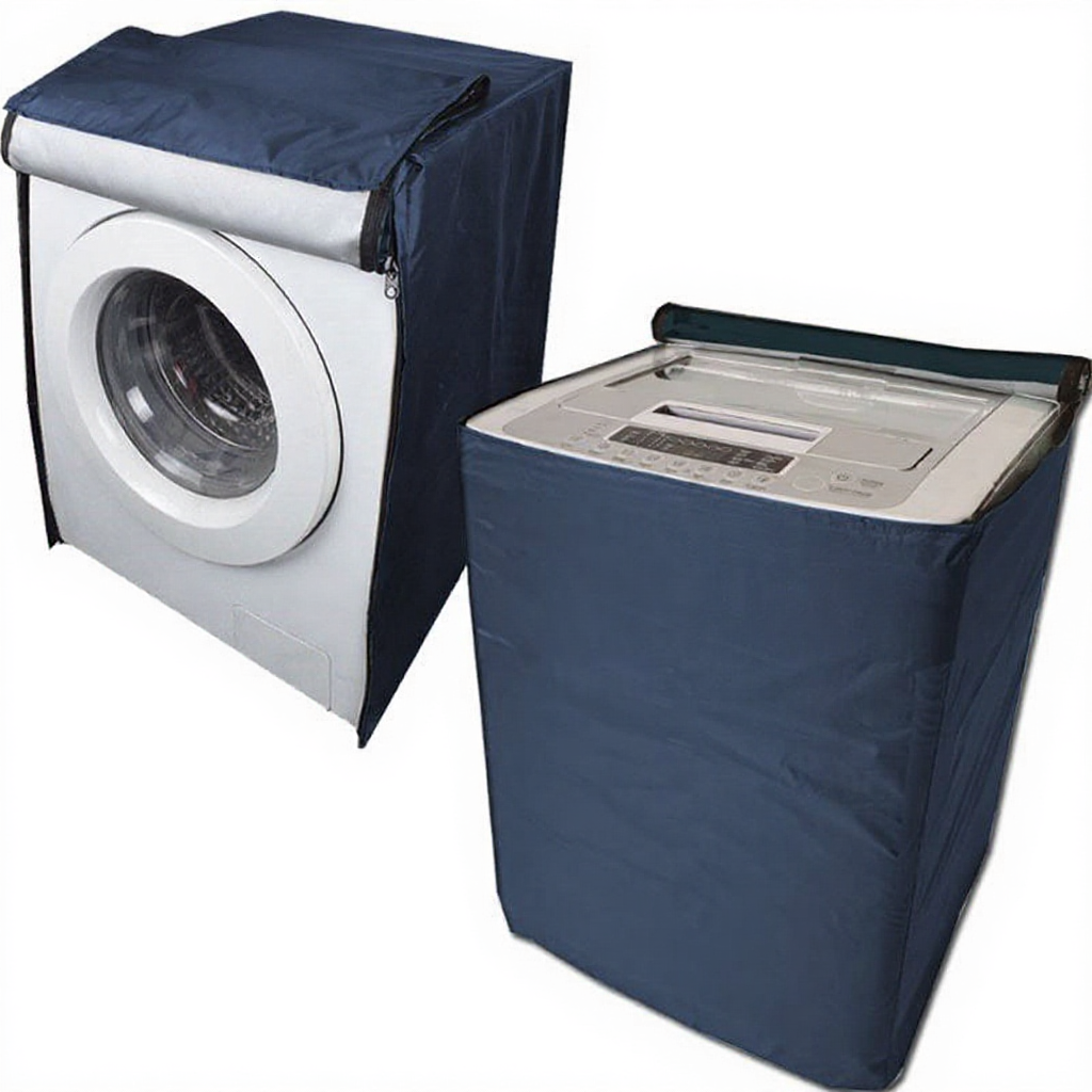 Áo bọc trùm máy giặt Vải Dày trơn cao cấp, chống thấm nước hiệu Offix