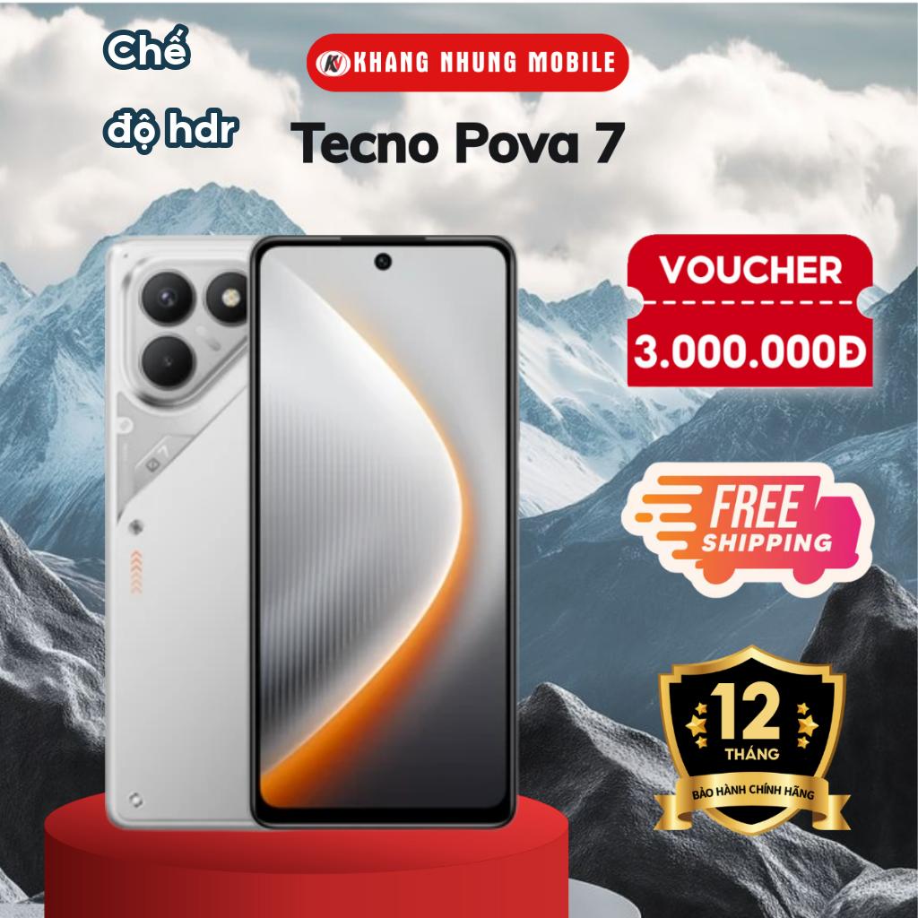Điện thoại Tecno Pova 7 8/128GB-Nguyên Seal- Chính hãng - Khang Nhung Mobile