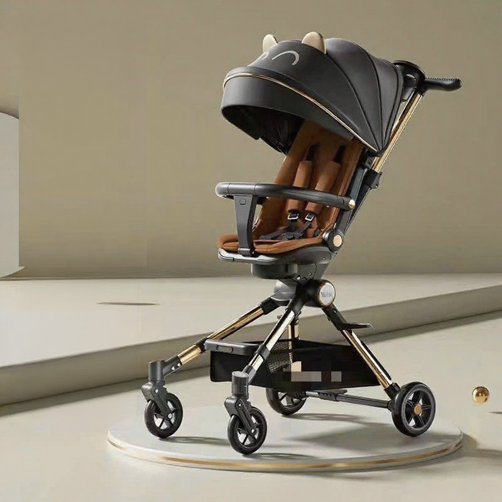 Xe đẩy K8 mẫu mới có bàn ăn dặm và vô lăng nhạc cho bé