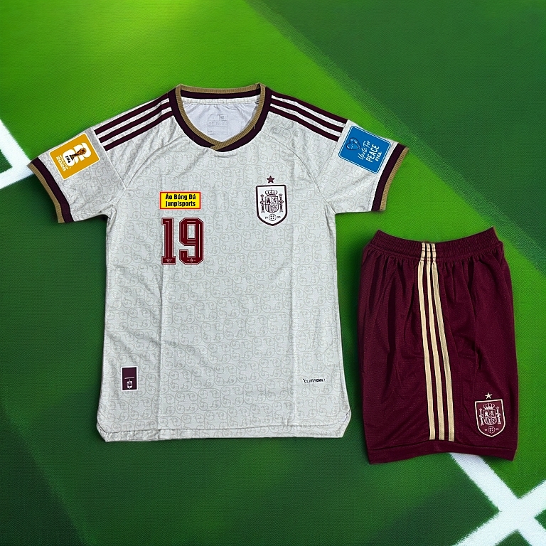 BỘ QUẦN ÁO BÓNG ĐÁ ĐỘI TUYỂN TÂY BAN NHA - MẪU AWAY 2026 - VẢI GAI THÁI CAO CẤP