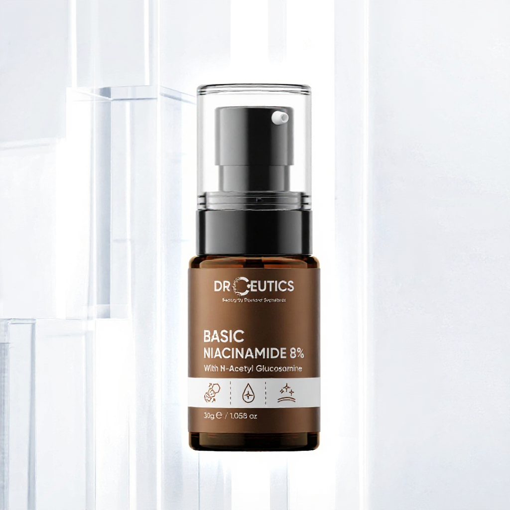 DRCEUTICS Tinh Chất Niacinamide Basic 8% DrCeutics Cho Da Dầu Mụn (30g)