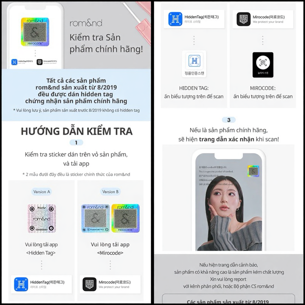 (Màu 6-39) Son Tint Bóng Romand Juicy Lasting Tint 5.5g