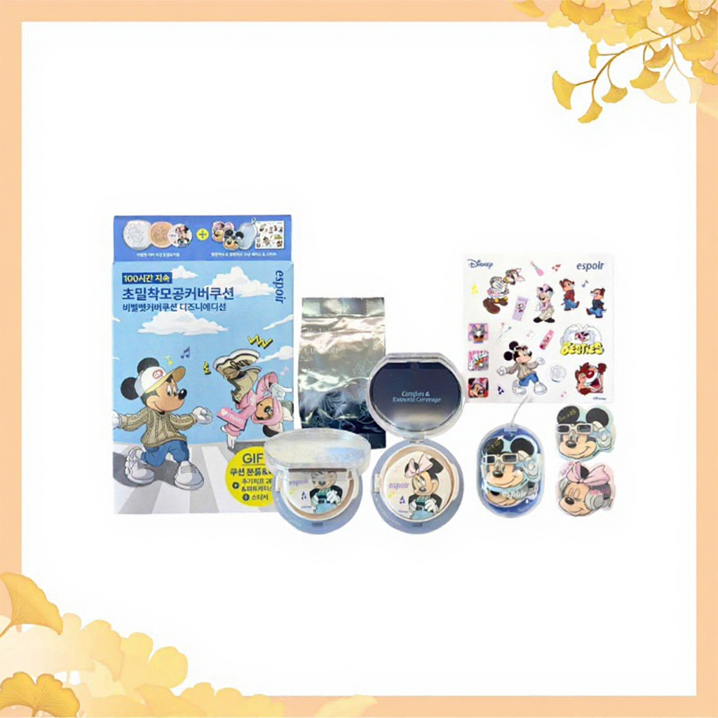 Set Cushion Espoir x Disney Be Velvet Cover Cushion SPF42 PA+++