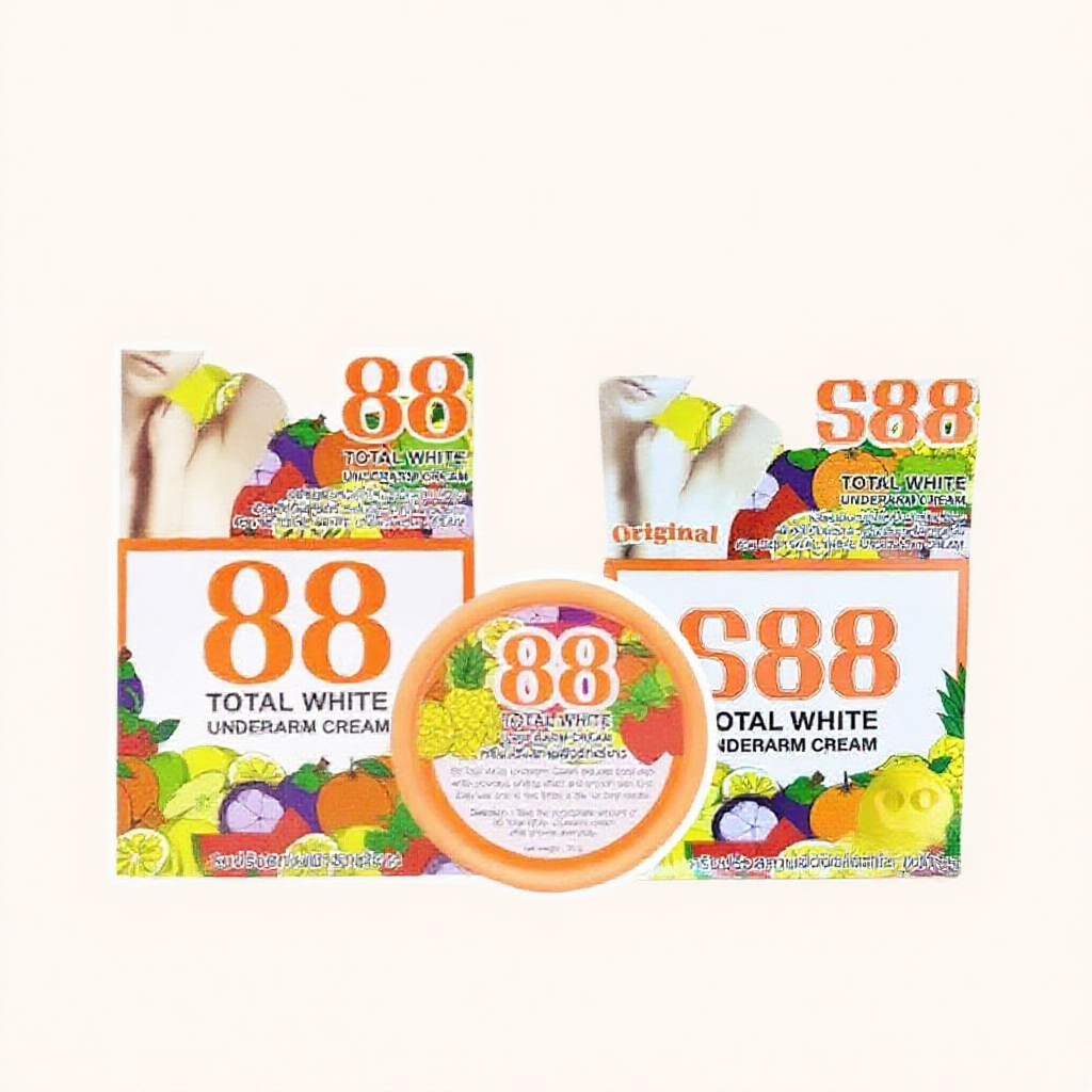 [Nội Địa Thái] Kem Giảm Thâm Nách & Bikini Total White 88/S88 Thái Lan 35g