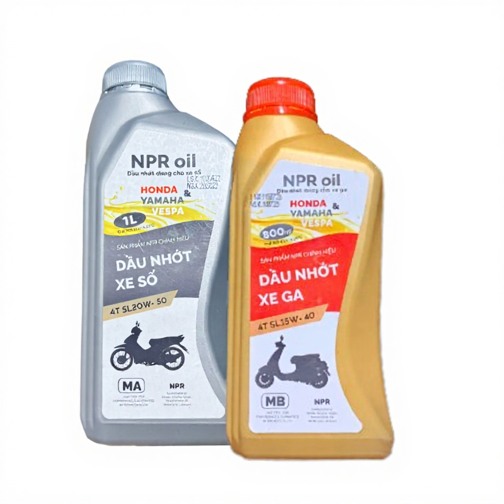 Dầu Nhớt Xe Máy - Nhớt xe tay ga, xe số - Dầu nhớt chính hiệu NPR JAPAN Hàng Chất Lượng Cao
