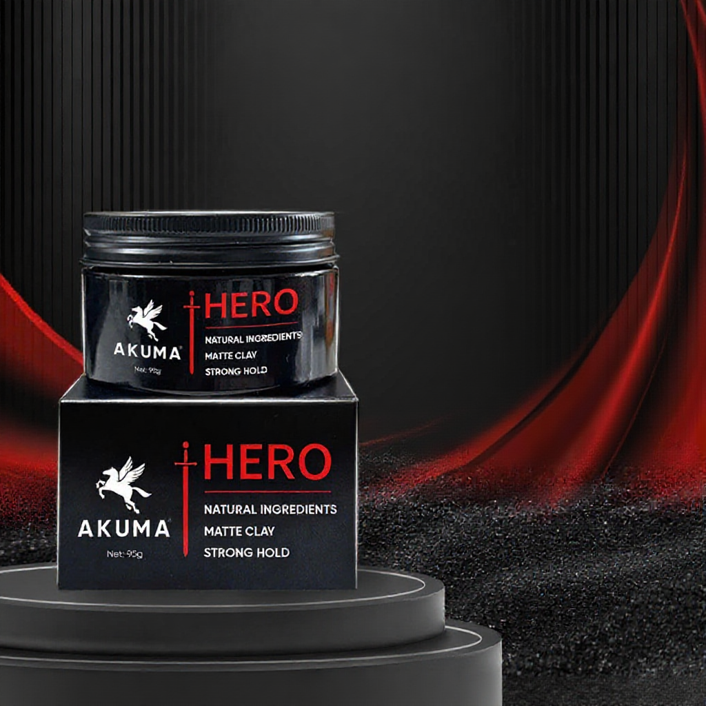 [MUA 1 NHẬN 3] Sáp vuốt tóc Akuma Hero giữ nếp cao, không bóng, phù hợp mọi chất tóc