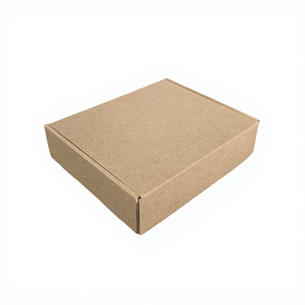 ECOBOX - 25x20x6 COMBO 100 Hộp Carton Nắp Gài, Nắp Cài Đóng Hàng