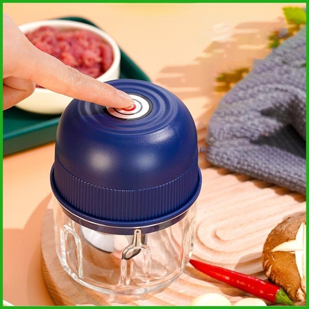 PVN66149 Máy Xay Tỏi Ớt Cầm Tay Mini Sạc Điện, Xay Thịt Ớt Hành Tỏi Rau Củ Quả Siêu Tiện Lợi tongkhosi2