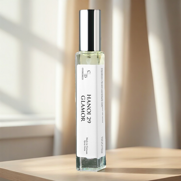 Tinh dầu nước hoa nữ CODEDECO Hanoi 29 - 10ml Nhẹ Nhàng, Thanh Lịch, Tinh Tế