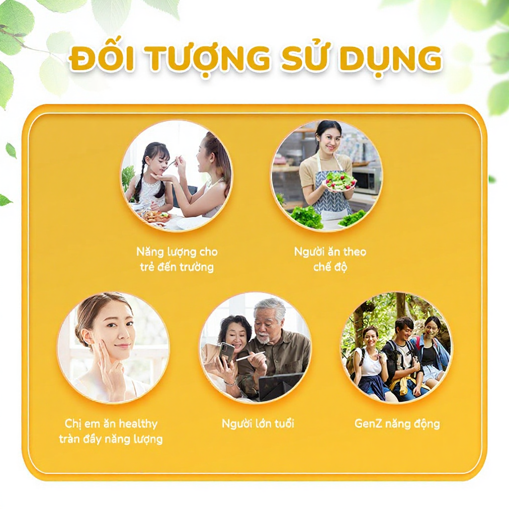 [FULL 5 VỊ] Ngũ Cốc Granola Mix Sữa Chua Sấy Khô Siêu Ngon Befresco 300G (Việt Thái Organic)