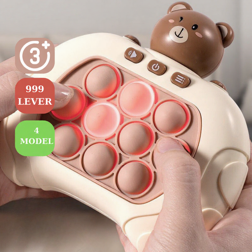 Máy Pop it game thế hệ mới luyện nhanh tay, rèn trí thông minh nhiều cấp độ thú vị