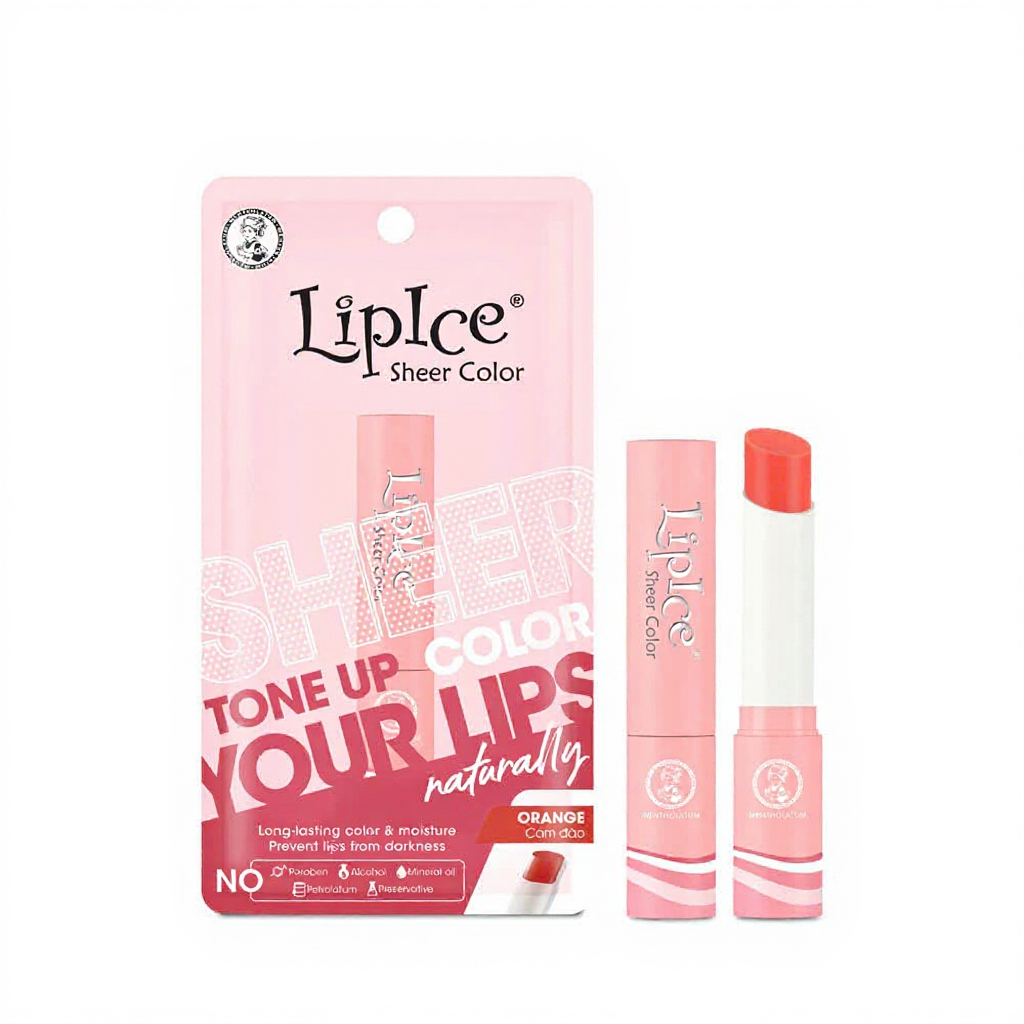 Son dưỡng có màu hiệu chỉnh sắc môi Lipice Sheer Color/Sheer Color Q 2.4g