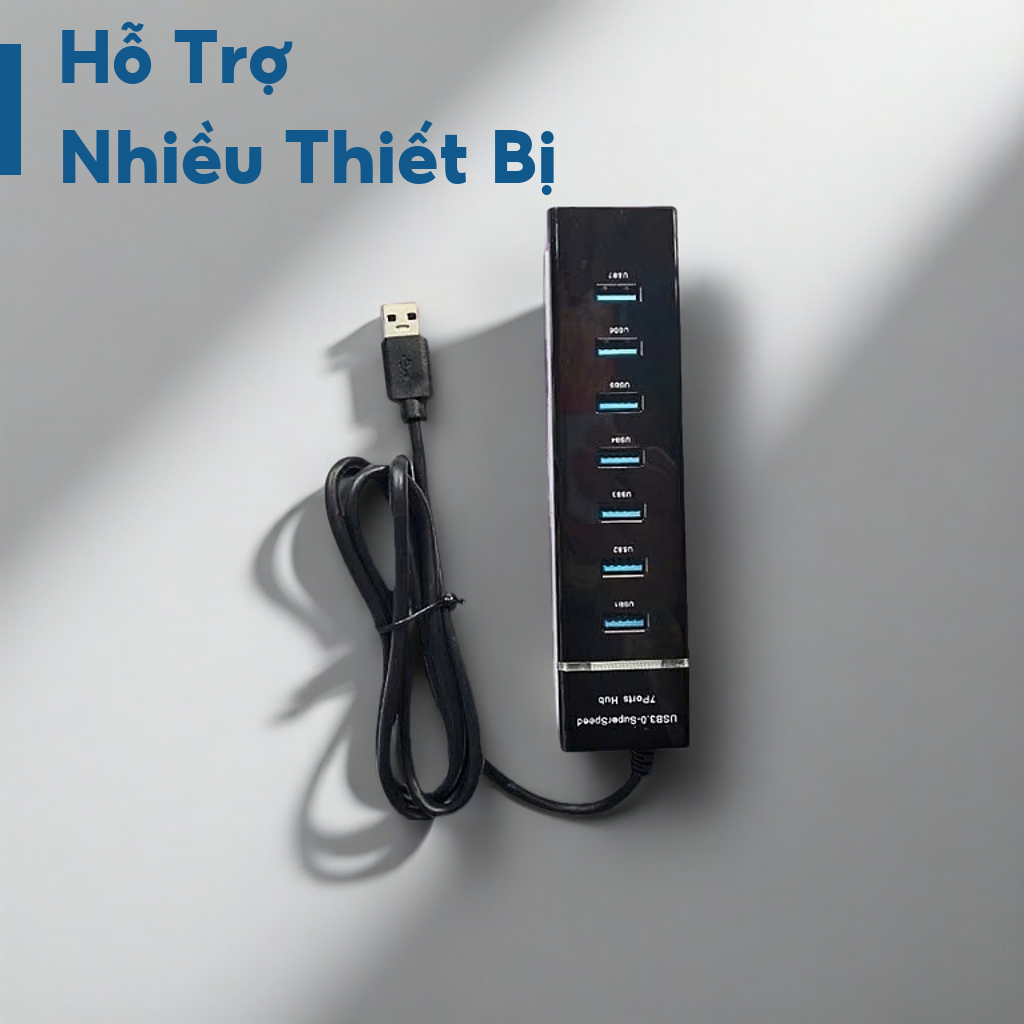 Bộ Chia 4 Cổng USB 3.0 Bộ chia cổng Hub USB và Hub Type C [3.0] Đa Năng Tiện Dụng Cho PC Laptop