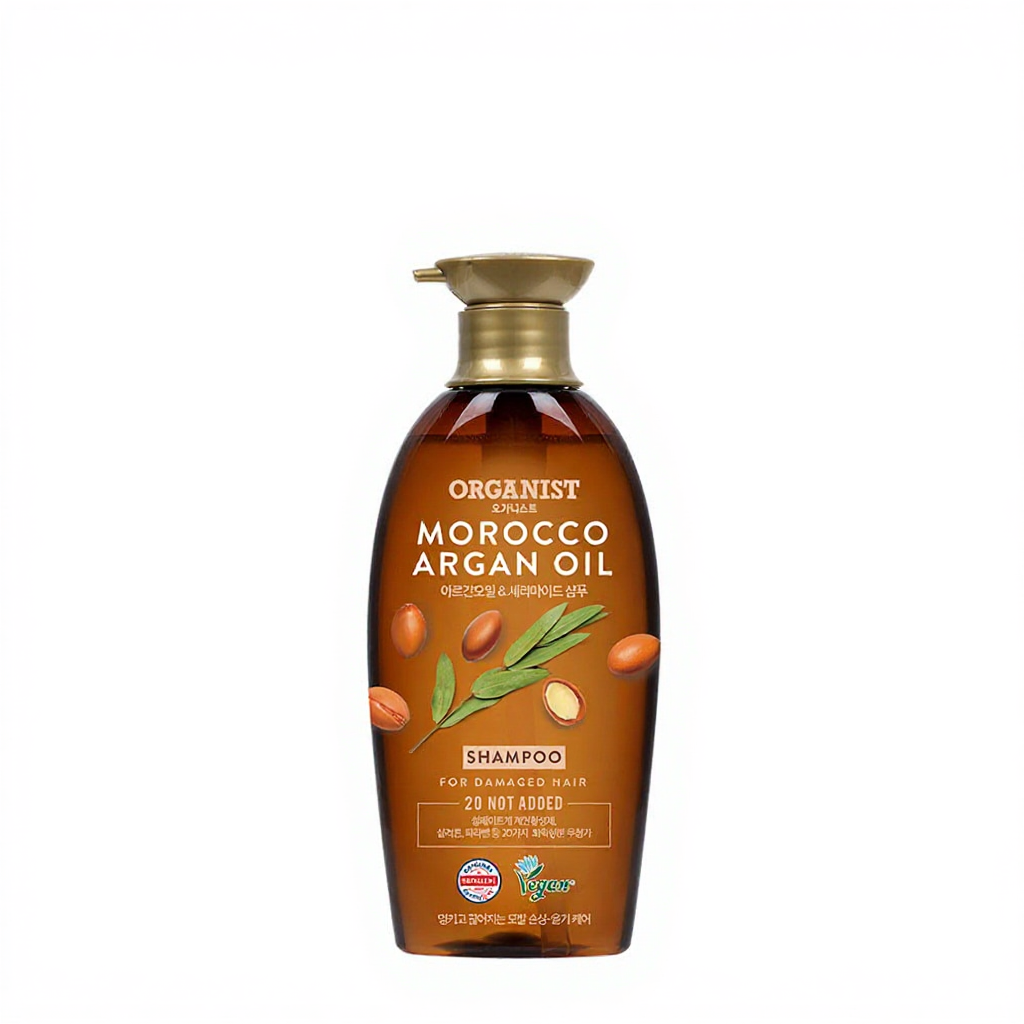 Dầu Gội Organist Argan & Repair Shampoo Tinh Dầu Morocco Argan Dành Cho Tóc Hư Tổn 500ml
