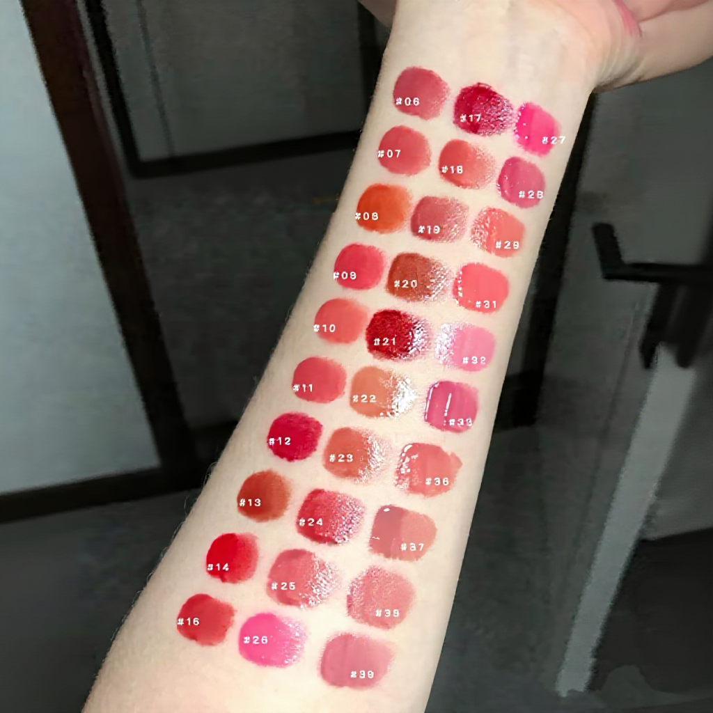 [Son chiết] Son tint bóng RM Juicy Lasting Tint căng mọng môi son chiết mini