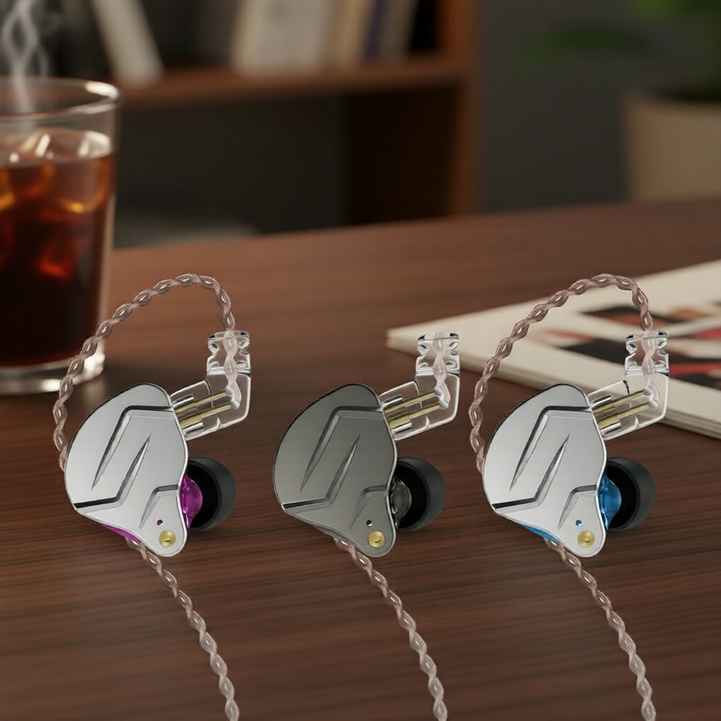 Tai nghe KZ ZSN PRO 2 - In-ear 1BA+1DD, có dây, HiFi, âm bass stereo, phù hợp chơi game, thể thao
