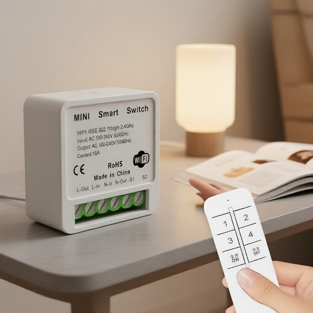 Điều khiển từ xa WiFi, bộ hẹn giờ tắt/mở 2026, công tắc thông minh eWelink, điều khiển giọng nói