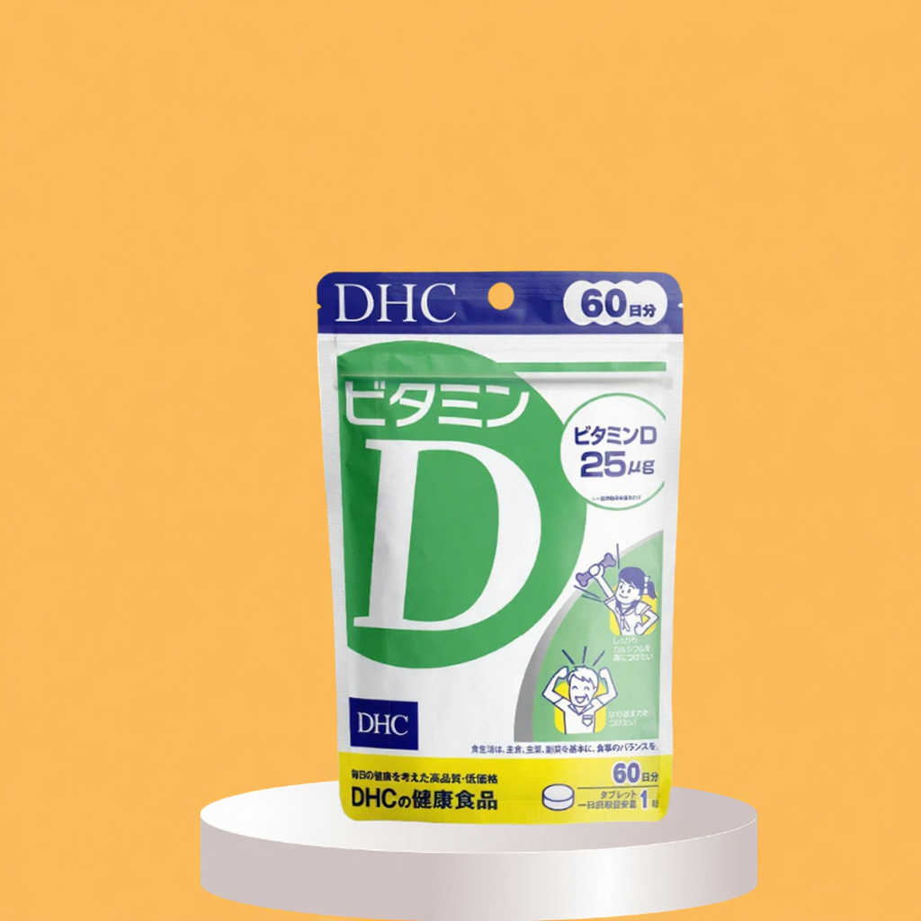Viên Uống Vitamin D DHC Nhật Bản Gói 60 Viên Hỗ Trợ Miễn Dịch, Tăng Cường Sức Khỏe