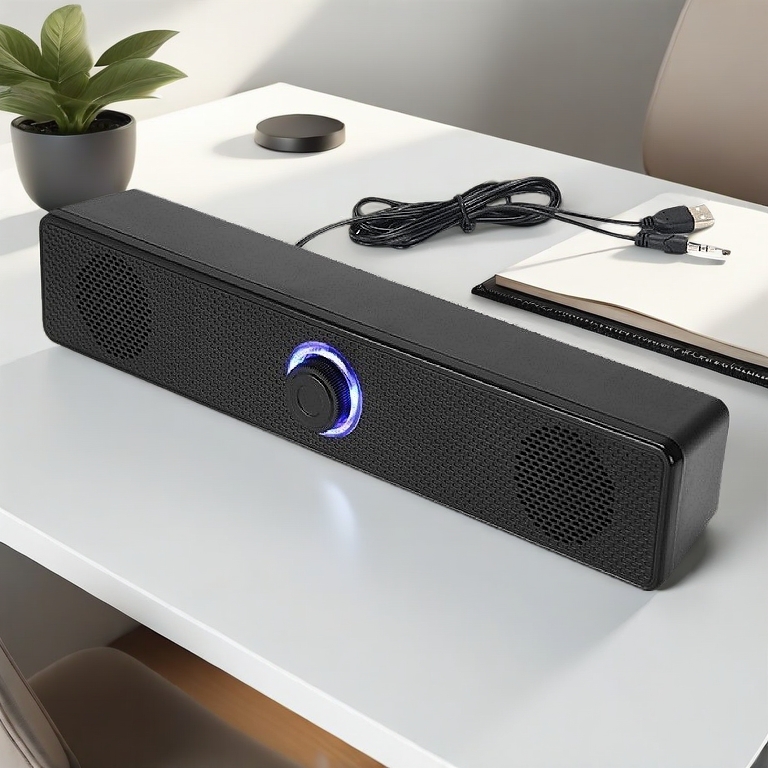 Loa để bàn Leerfei E-350T Công Suất Lớn Dùng Cho Máy Vi Tính PC, Laptop, Tivi