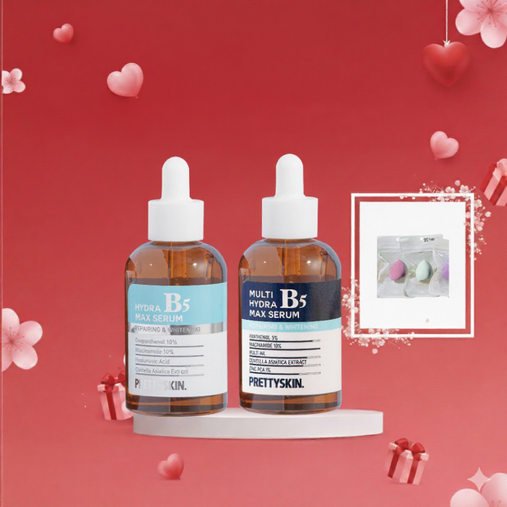 Serum giúp phục hồi dưỡng trắng B5 Prettyskin 50ml