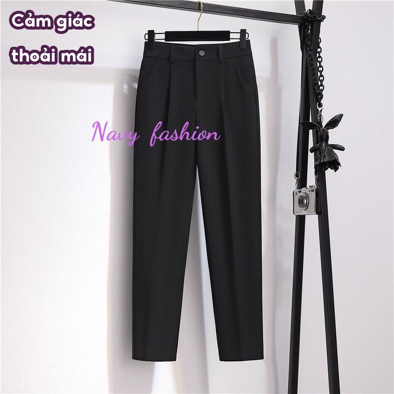 Quần Baggy Nữ Lưng Cao (BIGSIZE đến 90kg) - Quần Tây Nữ Chất Vitex  Đi Học , Đi Làm - Đi Chơi (MÃ 34)