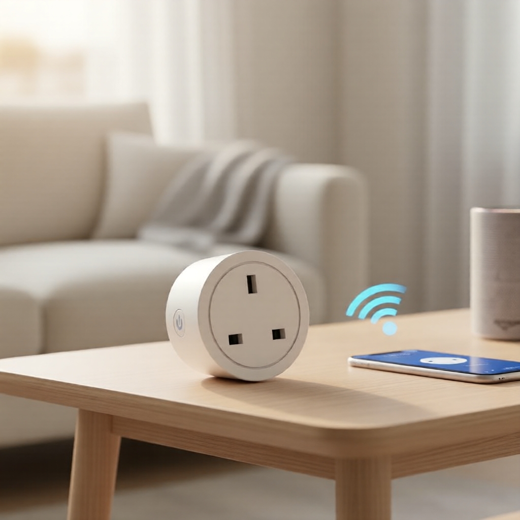 Ổ cắm thông minh CozyLife 16A chuẩn Anh WiFi, điều khiển qua ứng dụng & ra lệnh giọng nói cho Alexa 