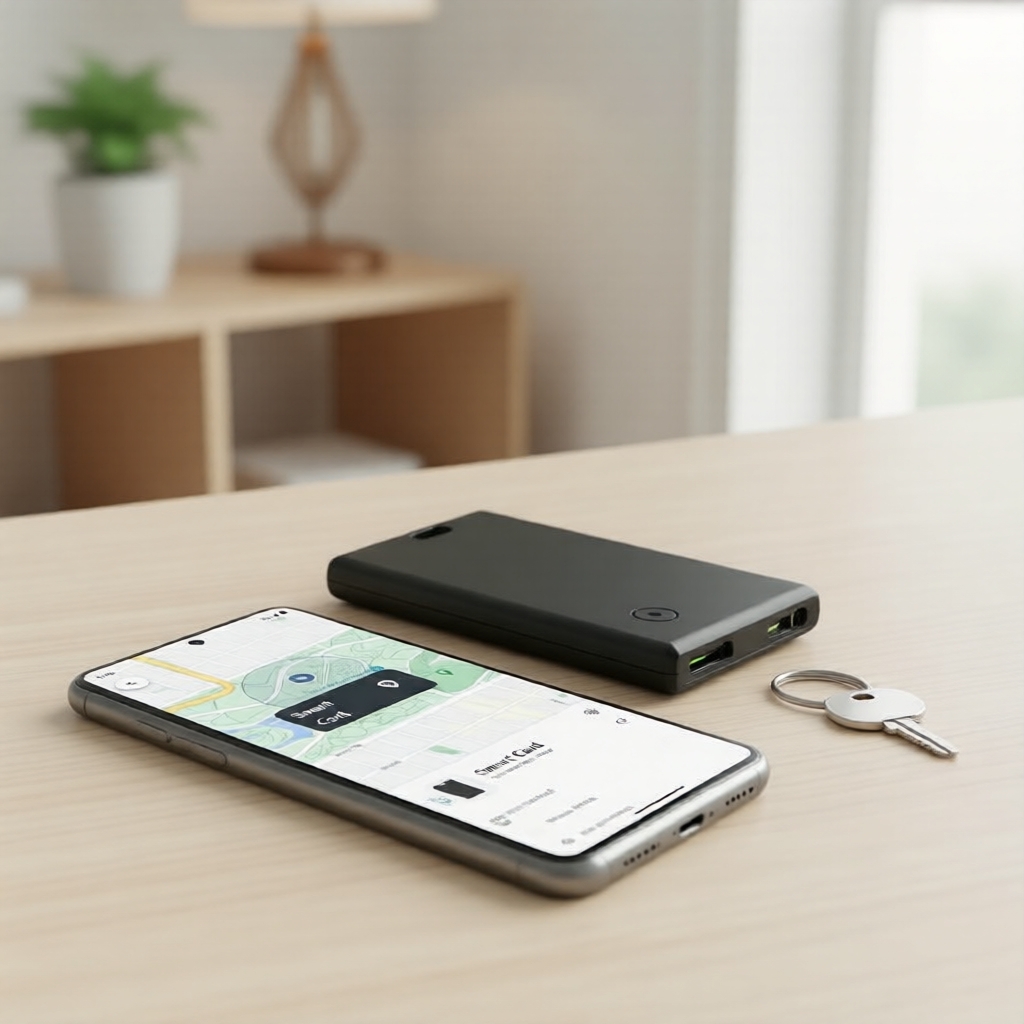 Thẻ định vị tương thích Android, hỗ trợ Google Find My Device & Google Find Hub, chống nước cho chìa